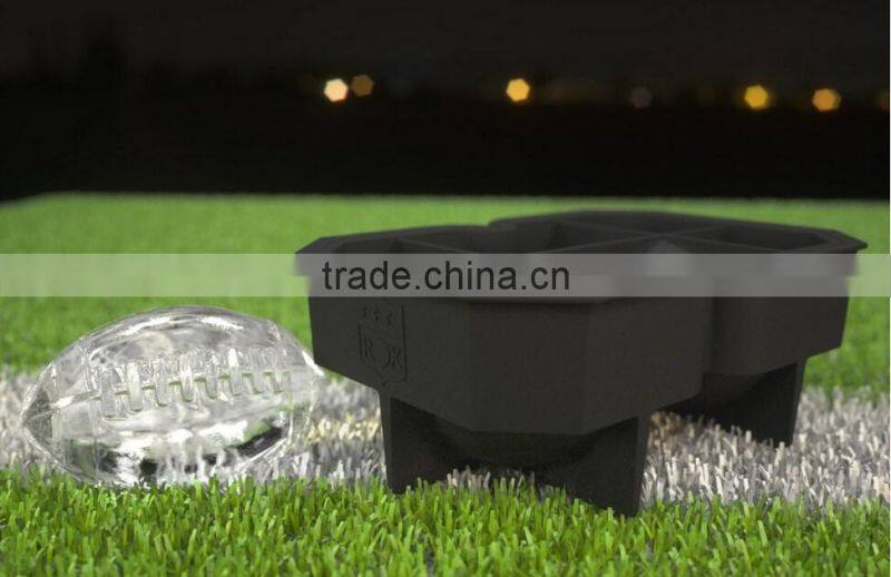 Silicone Large Ice Cube Tray for Football Fans & Game Day