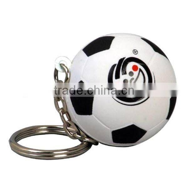 PU stress ball keychain