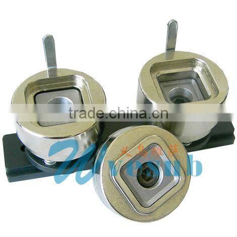 Square Pin Button Machine Moulds Of 50*50mm Plastic Slide