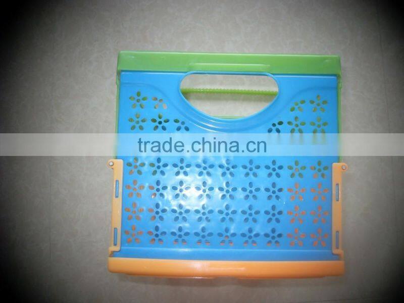 high quality cheap price food grade small plastic storage baskets/plastic organizer baskets/colorful plastic basket