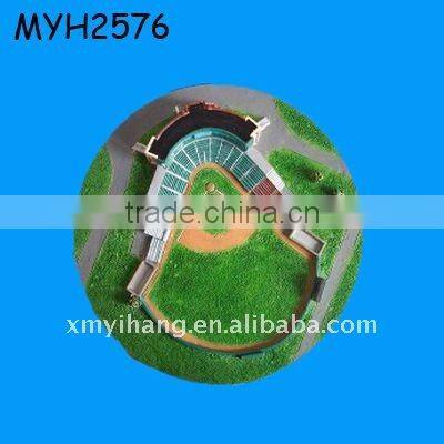 2011 new tourism souvenir resin castle miniature