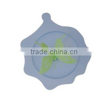 Beautiful butterfly shape of silicone suction cup lid