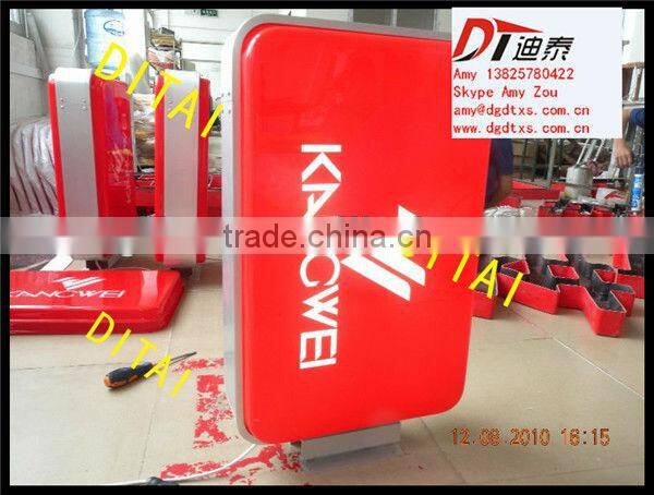 advertising Plastic signs with Customer LOGO