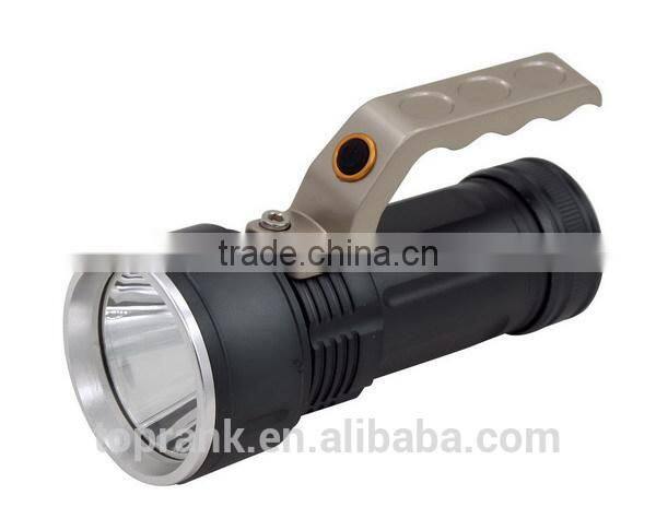 TOPRANK high power LED flashlight torch LED; Aluminium Tactical flashing, High Lumen Torch for outdoor use