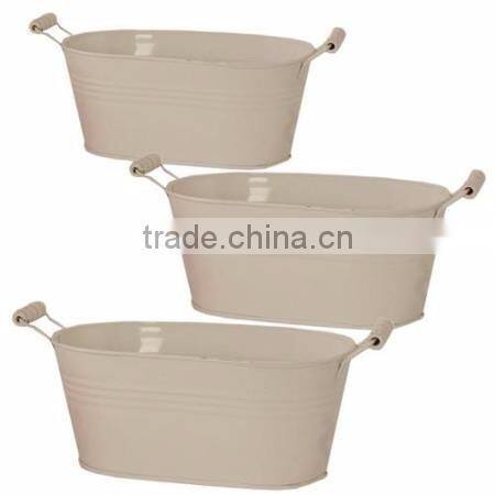 copper diamound shape planters