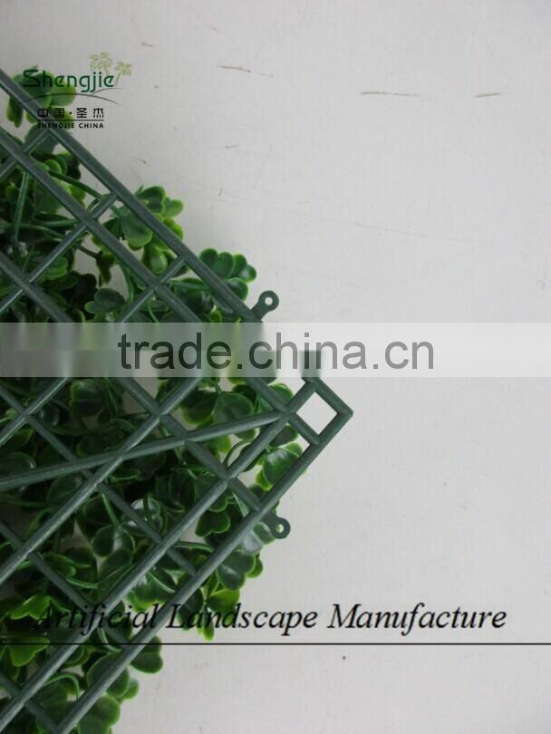 artificial boxwood carpet ,green wall hedge decoration