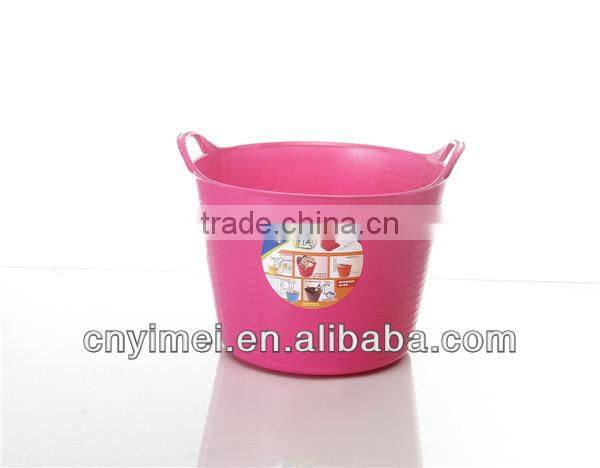 Laundry basket PE plastic laundry basket plastic laundry basket with handle
