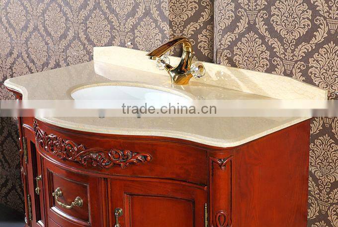 Bisini Furniture ,American Style Vanity Unit Design,Classical Vanities For Bathroom,High Quality Mirror Cabinets(BF08-4064)