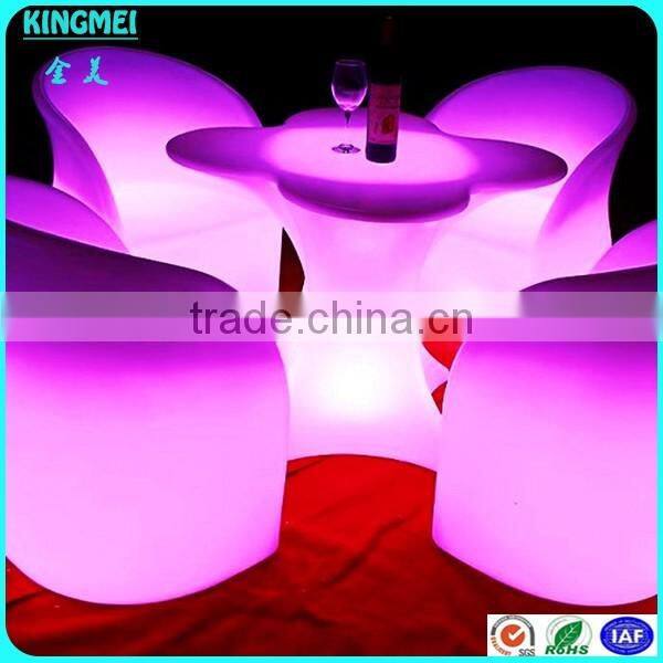 Fashion Outdoor LED light Acrylic Plexiglass Furniture