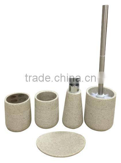 Bathroom set, set of FOUR (Cylinder)