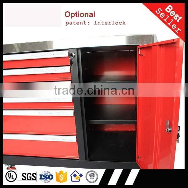 41" new professional stainless tool storage cabinet/storage trolley with 220pcs