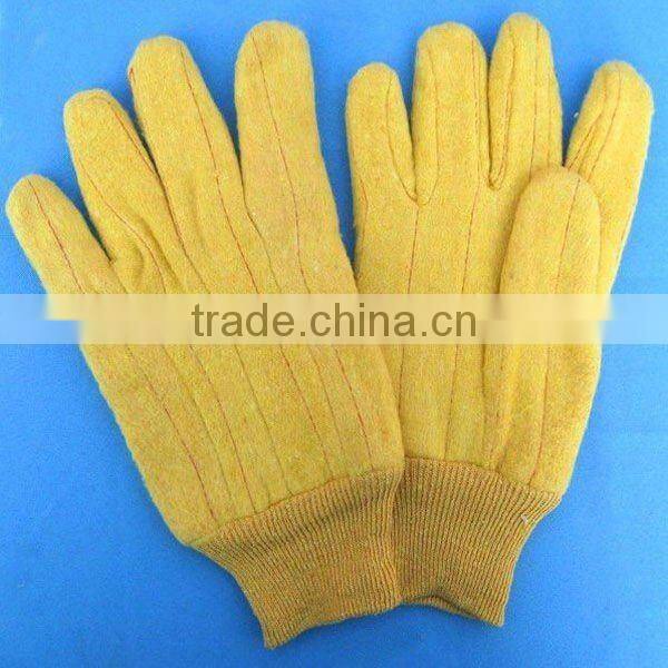 Special double layer hotmill glove
