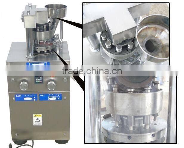 Single punch dies tablet press pill filling machine