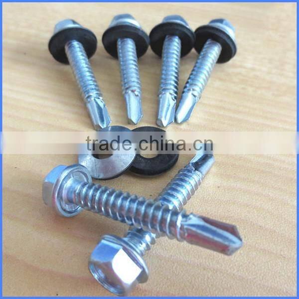 Hexagon self drilliing screw for fastener screw from China supplier