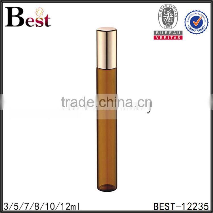 3ml 8ml 10ml mini cosmetic 3ml perfume bottle amber color 3ml perfume bottle round shape roll on perfume bottle glass 3ml