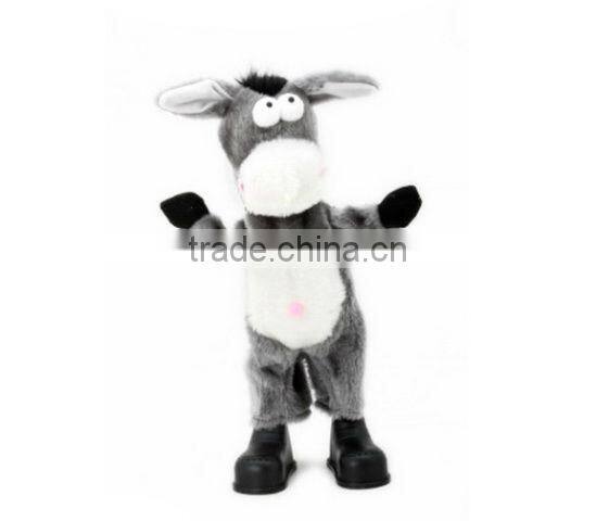 hot and fun plush donkey stuffed plush toys manufactured in china