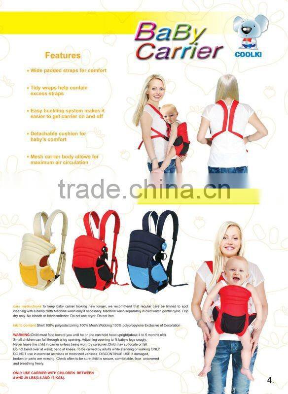Safety & comfortable baby carrier,baby sling,baby brace