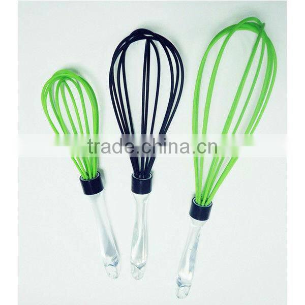 SS2110 silicone kitchen whisks