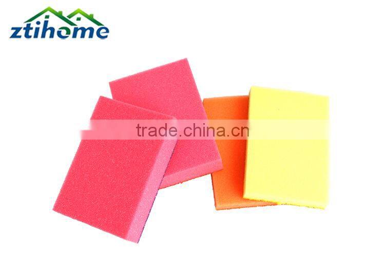 colored single side abrasive sanding sponge block for house cleaning