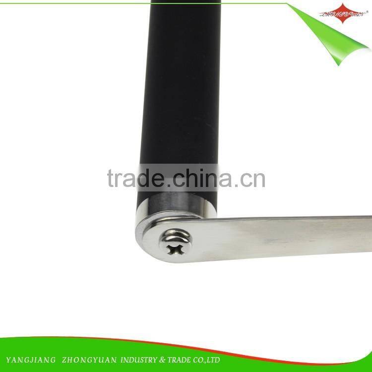 ZY-F1017 good quality stainless steel potato presser with soft tpr grip