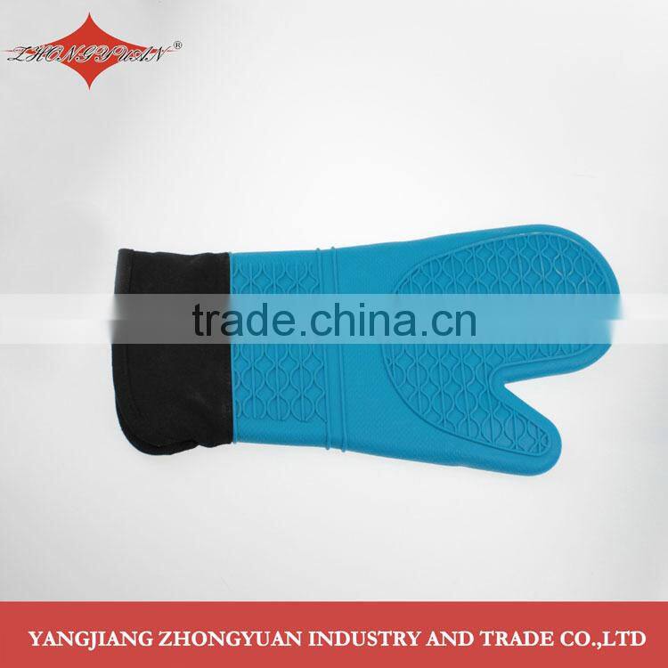 heat-resistant non-stick silicon gloves for cooking