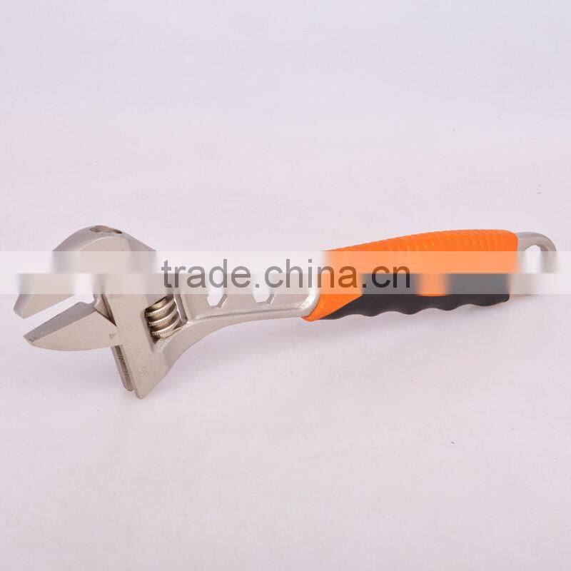 High quality adjustable wrenches tool with rubber handle