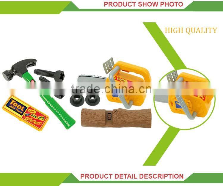 New product plastic electric pretend play toy portable tool set