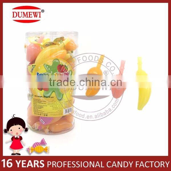 35g HALAL Colorful Fruit Shape Pudding Jelly Drink