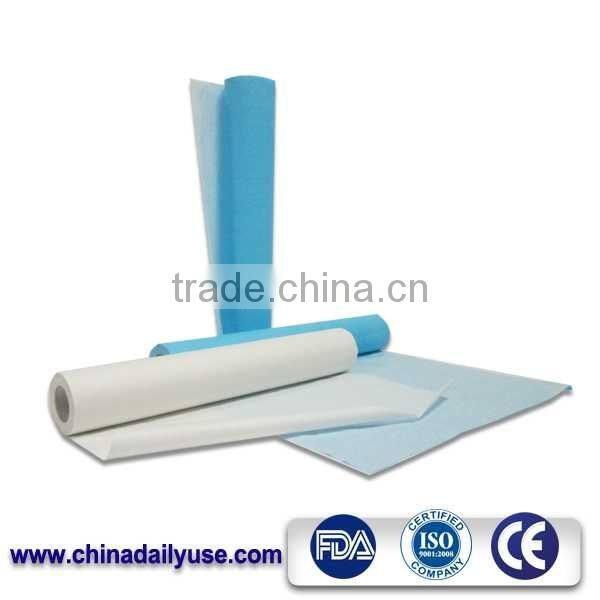Manufaturer pe coated paper rolls exam bedsheet rolls