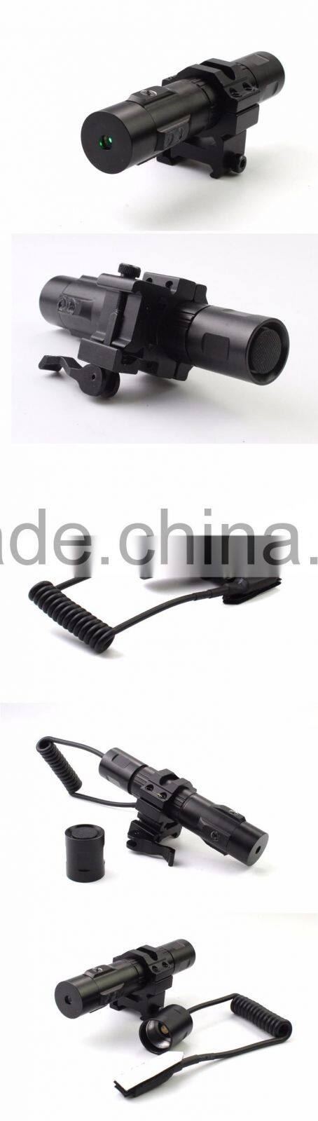 Military Grade Heavy Duty Qd Mount Tactical Minus 35 Degre Steady Working 520nm Green Laser Sight (ES-LS-HY06G-ML)