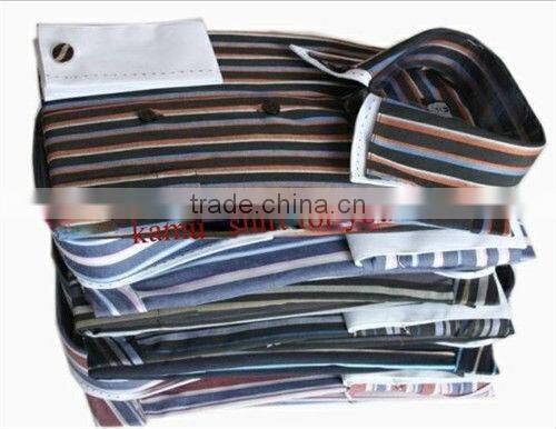 Double High collar dress shirts french cuff shirt for man Italian designer shirts