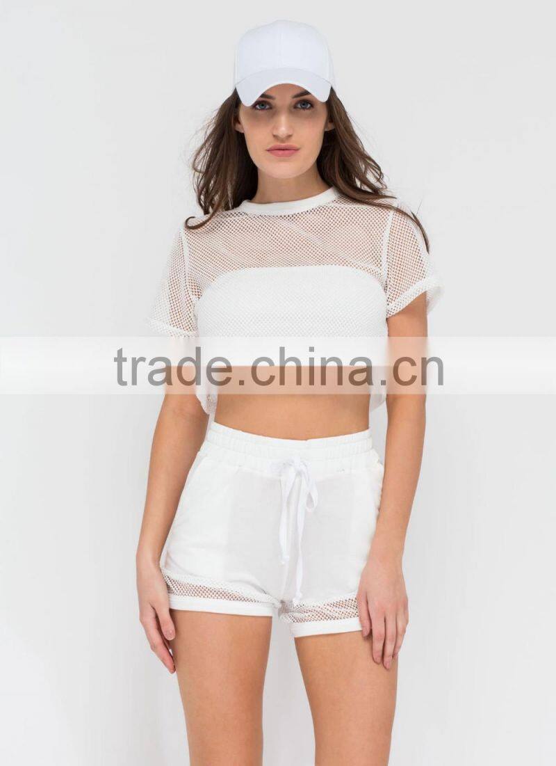 2017 New latest sports wear Casual tops and shorts