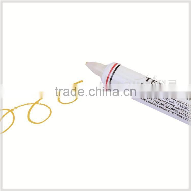 Factory wholesale Rubber buib knitting textile marker in Yellow red and blue color STMS25-Y/B/R