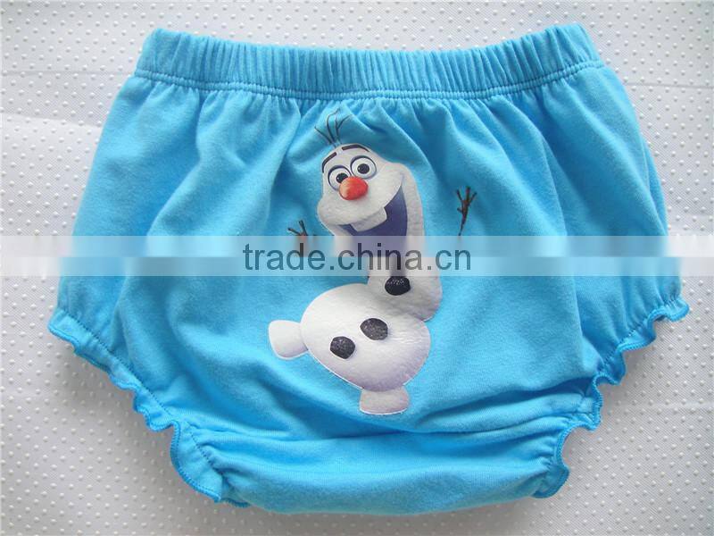 2016 baby clothes baby bloomers frozen bloomers printed animal bloomer underwear