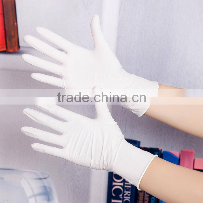 GZY 2015 bulk factory wholesale one-time latex examination gloves prices