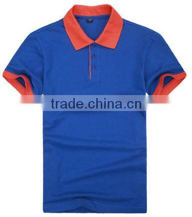 school uniform or advertising blank knitted s/s Polo Shirt for printing