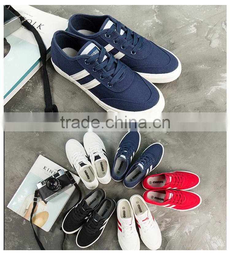 Lace-up fashion woman china wholesale casual canvas sneaker shoes