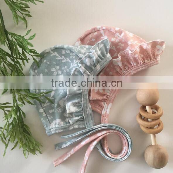 Lovely Baby Sunhat Orange Bonnet Ruffle Cap Small Bowknot Baby Clothing Accessories Wholesale Cheap Price