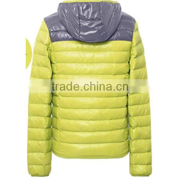 2015 Casual Style Men Clothing Long Sleeves New Arrival Hot Selling Down Jacket