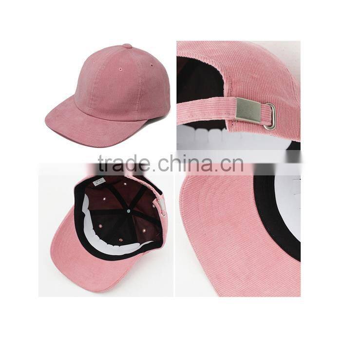 New design navy blue color promotional cotton baseball cap