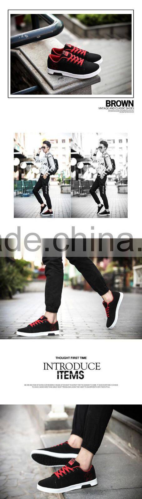 Wholesale Colorful Lace-up Black Shoes for Men Cloth Shoes