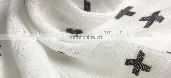 Breathable soft cotton baby muslin blanket,baby muslin swaddle blanket