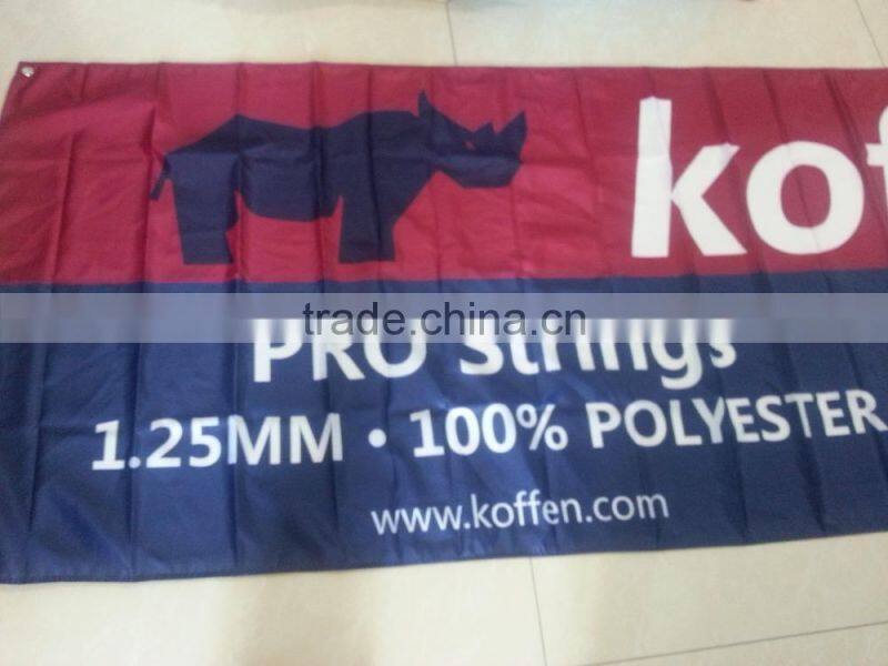 promotional printed polyester banner