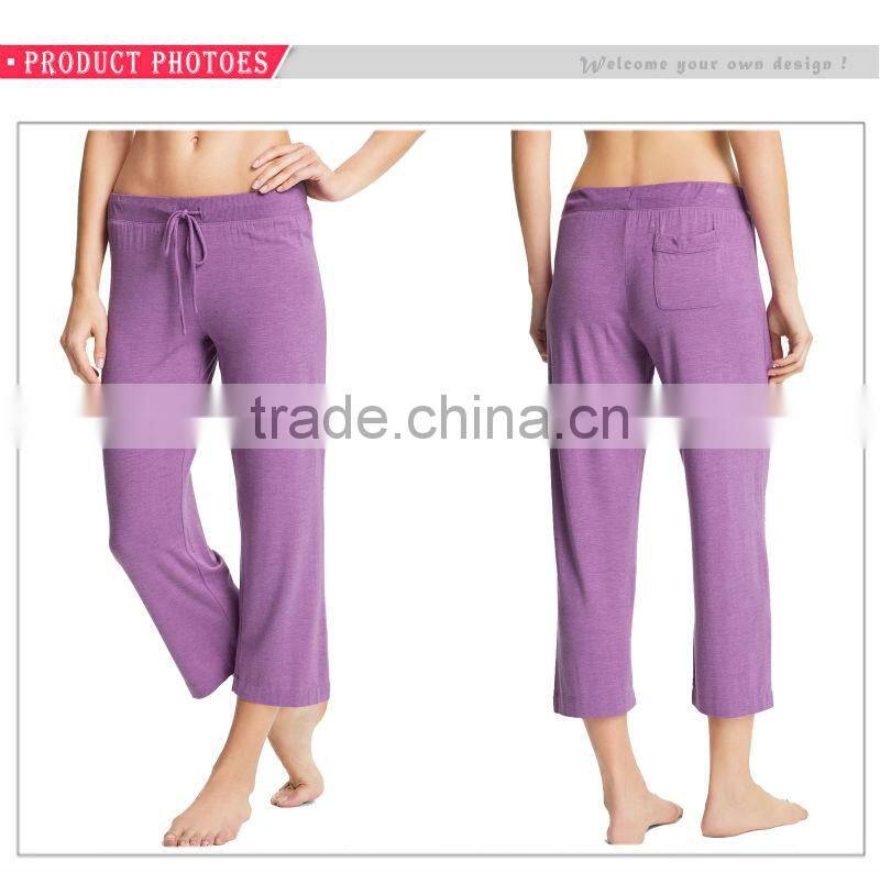 Women Loose Milk Silk Yoga Capri Loose Leggings for Women Yoga Pants