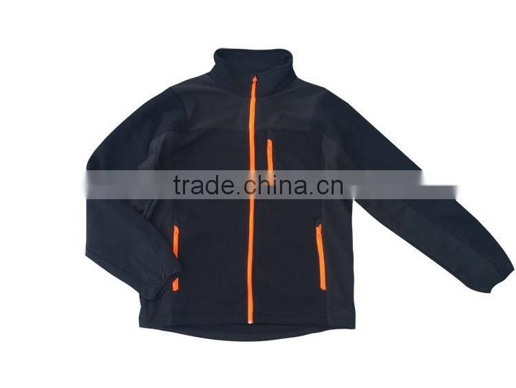 Mens good price bodkin knitted coat windproof polyester jacket