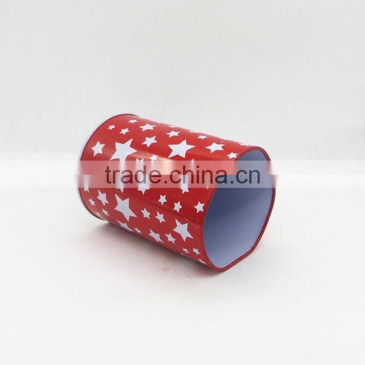 OEM wholesale custom printing round tin box