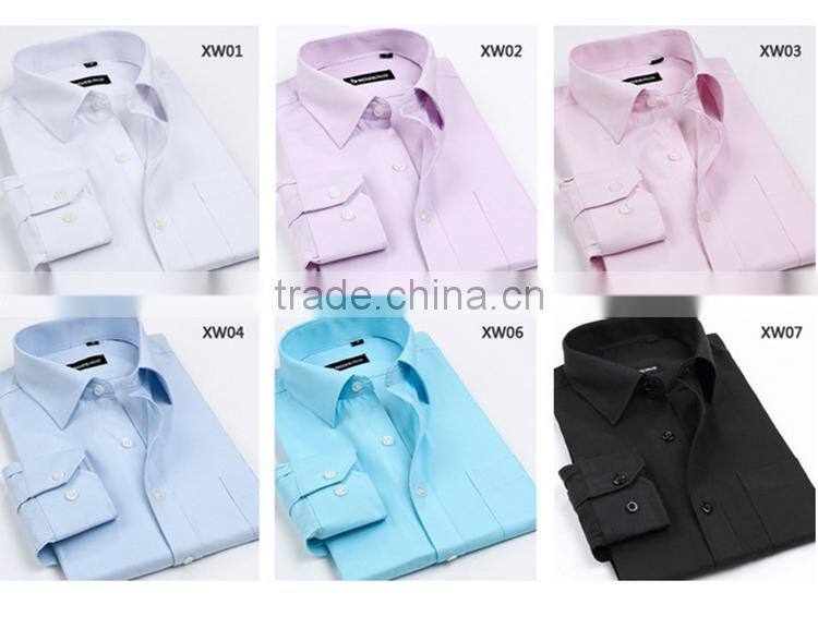 Latest design multicolor stripes fashionable light colored casual dress long sleeve men's custom t shirt