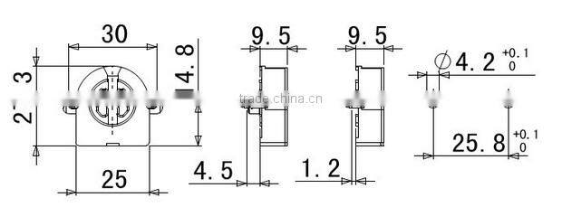 G13/T8 End fixing fluorescent LED tube lampholder