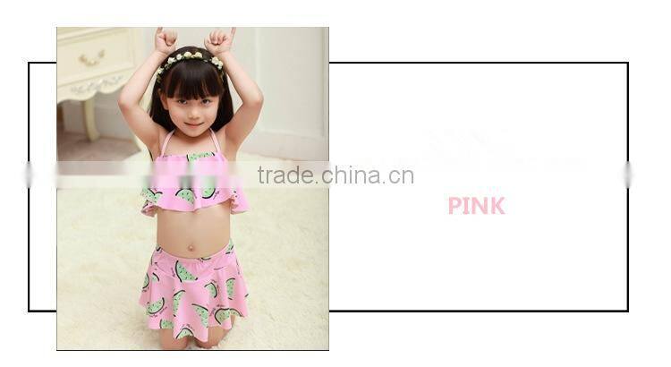 Lovely girl super bikini swimwear beautiful little children girl bikini swimwear