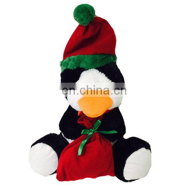 25cm X'mas plush and stuffed toys soft penguin